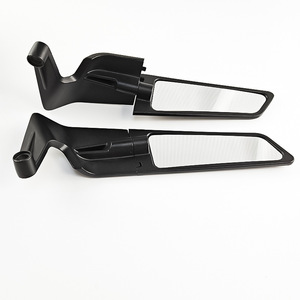 Rétroviseur de moto Qiangye en alliage d'aluminium, universel, protection de sécurité, accessoire pour moto de course sportive - Product Image 4