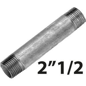 2 tornillo de extensión Chapado en zinc de 1/2 pulgadas para maquinaria de construcción 120 piezas - Product Image 2