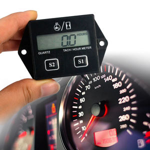 Compteur Horaire Numérique et Tachymètre Moteur – Afficheur LCD RPM Pour <span class=keywords><strong>Moto</strong></span>, Moteur 2/4 Temps, Voiture, Bateau - Product Image 6