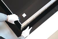 Écran de projection ALR 150'' à cadre fixe en aluminium, en PET cristal, sans bordure, 4/8K HDTV HDR, 3D actif, anti-plis, pour cinéma intérieur
