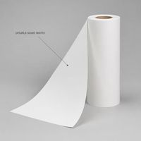 Film PP mat double face 120 microns, imperméable, jet d'encre, pour affiches, menus, cartes, étiquettes