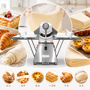 <span class=keywords><strong>Machine</strong></span> <span class=keywords><strong>à</strong></span> pâte feuilletée de table pour pâte <span class=keywords><strong>à</strong></span> pizza, <span class=keywords><strong>machine</strong></span> <span class=keywords><strong>à</strong></span> croissants, presse <span class=keywords><strong>à</strong></span> rouleaux pour boulangerie commerciale - Product Image 1