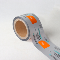 Film en rouleau laminé en aluminium pour sachets de suppléments en poudre, imprimé sur mesure, antistatique, haute barrière