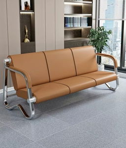 Silla Metálica de Diseño Moderno y Sencillo para Hospital, Aeropuerto, Sala de Espera, Clínica, Banco, Salón de Belleza, Hotel, Barbería, Precio al por Mayor - Product Image 2