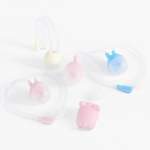 Aspirateur nasal et buccal pour bébé XZ LAB, outil de nettoyage du nez pour nourrissons, système anti-reflux, aspirateur de mucus en silicone pour éliminer les odeurs - Product Image 2