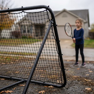 <strong>Tennis</strong> Net Rebounder <strong>Wall</strong> Portable Pickleball Net for Training Durable Steel Multi-Sport Rebound Practice <strong>Wall</strong> for Backyard - Product Image 4