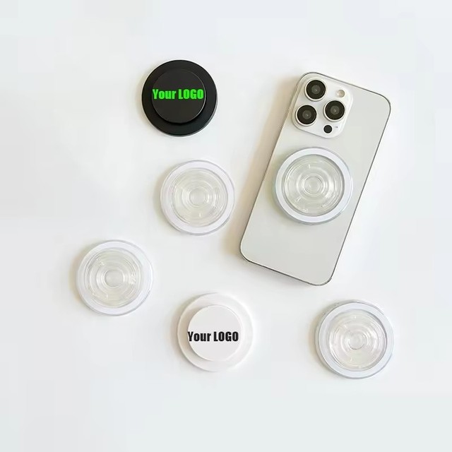 2023 New Arrival Magnetic Phone Sockets Removable Phone Holder Stand Grip for Wireless Charger Holder Pos Socket