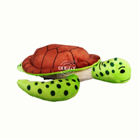 Offre Spéciale enfants apprentissage précoce jouet tortue boucle oreiller farce coton en peluche Animal jouet étude voyage meilleur jouet en gros