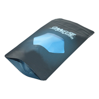 Mini sacs d'échantillons en feuille mate de qualité alimentaire personnalisés 28g avec logo de sac à fermeture éclair en mylar pour pochette d'emballage