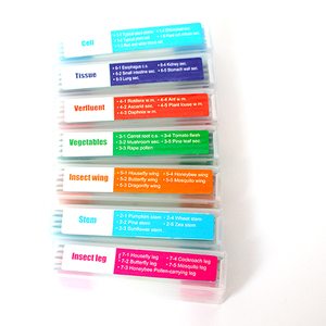 35 Stuks Specimen Studie Voor Studenten Geprepareerd Microscoop Glaasjes Kinderen Speelgoed - Product Image 4