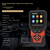 HUMZOR Herramienta de Diagnóstico Universal Combinada para Vehículos Diésel y Gasolina OBD2 + para Diagnóstico Completo del Sistema del Motor de Vehículos Diésel, Bilingüe