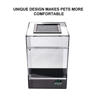 Escalade Pet Plexiglas Nourrir Petits Insectes aux Animaux Rectangle Tarentule Enceinte Cage Acrylique Reptile En Plastique Boîte D'élevage
