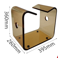 Tabouret de bain en acrylique haut de gamme Design antidérapant écologique pour chaise de salle de bain durable pour les femmes âgées et les femmes enceintes