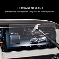 Pour Mercedes-Benz Classe S W222 Écran tactile 12,3 pouces Navigation GPS Protection d'écran en verre trempé Dureté 9H Ultra-mince Brillant