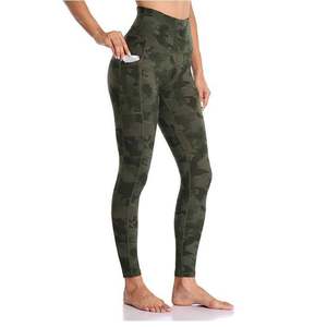 गर्म बिक्री महिलाओं उच्च कमर योग पैंट ट्यूमर नियंत्रण लेगिंग उच्च गुणवत्ता वाले हिप लिफ्ट महिला फिटनेस लेगिंग - Product Image 1