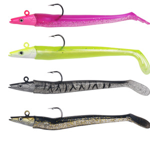 Señuelo de Pesca Integrado con Cebo Suave, 13cm 16g, Cola en T, para Pesca de Lubina en Agua Dulce - Product Image 1