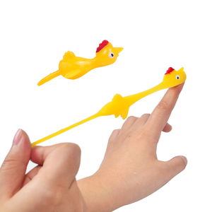 Juguete de Catapulta de Pavo Volador, Divertido y Gracioso para Halloween, Juguete de Pollo Elástico Pegajoso de TPR, Juguetes Antiestrés para Niños - Product Image 1