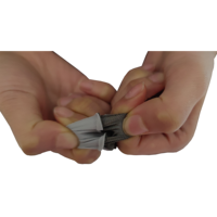 Manchon de Doigt de Jeu Mobile en Tissu Argenté, Matériau Extrêmement Fin de 0,3 mm, Manchon de Pouce de Contrôleur de Jeu Sans Couture