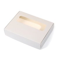 Coffret Cadeau de Luxe Haut de Gamme pour Sous-vêtements Féminins, avec Fenêtre, Pliage en Trois, Impression en Relief et Fermeture Magnétique