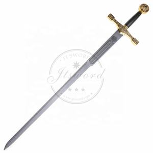 Arme Médiévale Roi Arthur Épée <span class=keywords><strong>Excalibur</strong></span> Dorée - Product Image 2