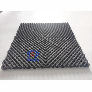 Carreaux de sol de garage en vinyle en plastique imbriqué, sol en carreaux, plancher de garage en dalle - Product Image 2