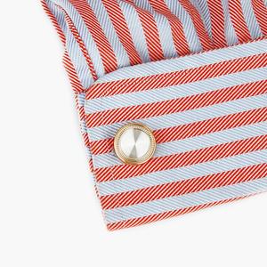 Boutons de manchette pour hommes, boutons de manchette classiques ronds de haute qualité, or rose gris, chemise élégante, boutons de manchette pour hommes - Product Image 5