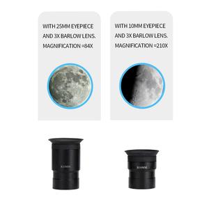 Telescopio para niños y adultos, 90mm de apertura, 700mm, montura AZ, óptica totalmente multicapa, refracción astronómica, portátil, 45, imagen correcta - Product Image 3