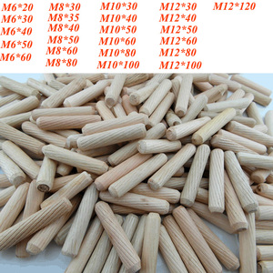 OEM ODM M6 M8 M10 M12 20 30 35 40 50 60 80 100 120 <span class=keywords><strong>mm</strong></span> eucalipto schima superba mobili tassello legno di pino <span class=keywords><strong>tasselli</strong></span> - Product Image 2