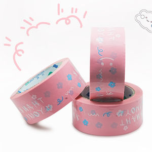 Vente directe d'usine <span class=keywords><strong>de</strong></span> haute qualité ruban d'emballage PVCParcel auto-adhésif personnalisation du support écossé - Product Image 5