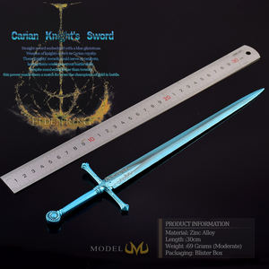 30CM Elden Ring Casian <span class=keywords><strong>Knight</strong></span>'s Greatswordフルメタル亜鉛合金レプリカメイジ専用コレクタブルコスプレプロップデスクデコレーション - Product Image 5