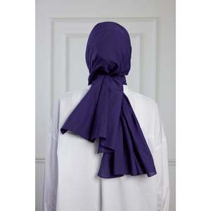 Pure Cotton Eggplant Purple <b>Scarf</b>-Part of <b>Hat</b> & <b>Glove</b> <b>Sets</b> Collection - Product Image 1