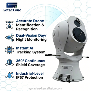 Telecamera PTZ di Sicurezza a Lunga Distanza con AI per Protezione Perimetrale di Infrastrutture Critiche, Anti-Drone a Bassa Quota - Product Image 1