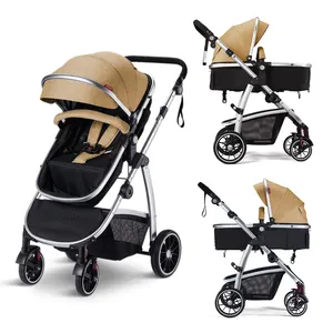 New model HOT MOM lightweight comfortable luxury baby carrier foldable baby stroller 3 in 1