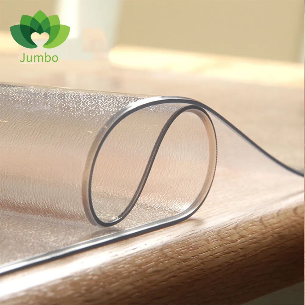 Folha De Filme Antiderrapante Super Clear Roll Strip Curtain Folha De PVC Reciclado Transparente