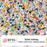 Perles de verre opaques laquées à la fourneille de 2 mm, 25 couleurs en vrac pour la broderie de perles, la fabrication de bijoux et les loisirs créatifs