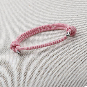 Pulsera Deportiva de Cuerda Milanesa Unisex de Moda, Pulsera de Paracord para Hombre Hecha a Mano con Acero de Titanio Geométrico, para Regalos - Product Image 5