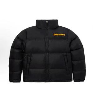 Veste bomber <span class=keywords><strong>North</strong></span> <span class=keywords><strong>Face</strong></span> 1996 version américaine, coupe-vent, imperméable, pour homme, super épaisse, 700 Canopy Goose, broderie, costume de pain - Product Image 1
