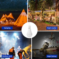 Ampoule LED d'urgence de haute qualité pour la maison, le bureau, le magasin, le couloir, 7W 9W 12W 15W E27 B22