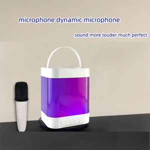 2023 cao cấp nóng Bán thiết bị điện tử RGB trẻ em KTV xách tay không dây karaoke KTV Microphone Loa sân khấu loa cho nhà KTV - Product Image 2