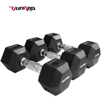 Vente en Gros Usine Haltères Poids Libres Caoutchouc Hexagonal pour Salle de Sport – Kit Haltères Hexagonaux en Lbs Acheter en Ligne