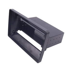 1 Din çift 2 Din ABS + PC kiti değiştirmek için 9 10 inç araba sesli GPS Carplay Android sistemi kurulum çerçeve fasya - Product Image 1