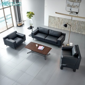 Modern High Quality Muebles De Oficina Leather Executive Office <b>Sofa</b> Set PU Material Living Room <b>Sofas</b> Massage Bedroom Visitor - Product Image 5