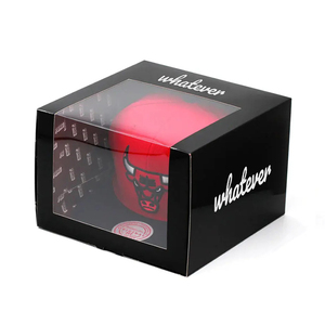 Emballage en carton durable en gros pour casquettes de baseball Logo imprimé personnalisé papier casquette de baseball boîte gaufrage Type de dossier plié - Product Image 1