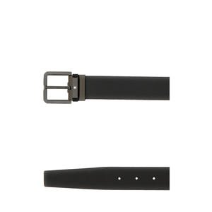 เข็มขัดที่ตระหนักในหนังที่อุดมไปด้วยโลโก้เคลือบสัญลักษณ์ที่ด้านหน้า -การปิดหัวเข็มขัดแบบปรับได้ Montblanc ภายนอก: หนัง100% - Product Image 2