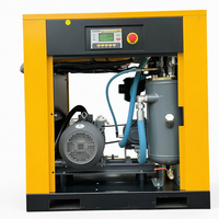 Compresseur d'air à vis rotatif, pompe à moteur lubrifiée stationnaire pour ligne de production de soudage laser industriel