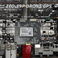 Papan pengembangan suku cadang Drone ZED-F9P-04B dengan modul GPS UAV asli papan pengembangan dari ZED