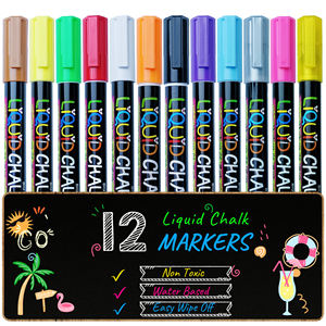 Marqueur de craie liquide de <span class=keywords><strong>6</strong></span>.0mm Marqueur de grand volume pour tableau à craie ou conception de bricolage - Product Image 4