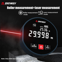 Sndway Offre Spéciale Sw-x30 télémètre Laser avec ruban à rouleaux outils de mesure à domicile télémètre Oem Rechargeable à Angle numérique