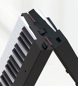 Teclado de piano eléctrico plegable 88 teclas Piano electrónico de doble cuerno BT dual portátil para principiantes - Product Image 6