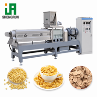 Cornflakes verwerkingslijn ontbijtgranen verwerkingslijn cornflakes machine cornflakes extruder